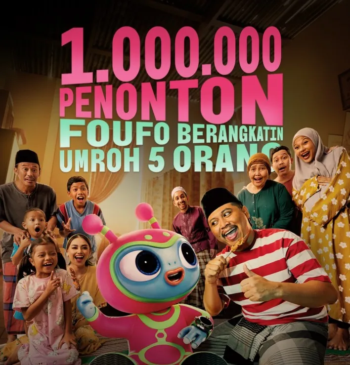 Ayo nonton FOUFO siapa tahu bisa umrah (credit: instagram.com/filmfoufo)