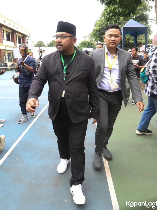 Bedu tetap jaga hubungan baik demi anak (credit: KapanLagi.com/Budy Santoso)