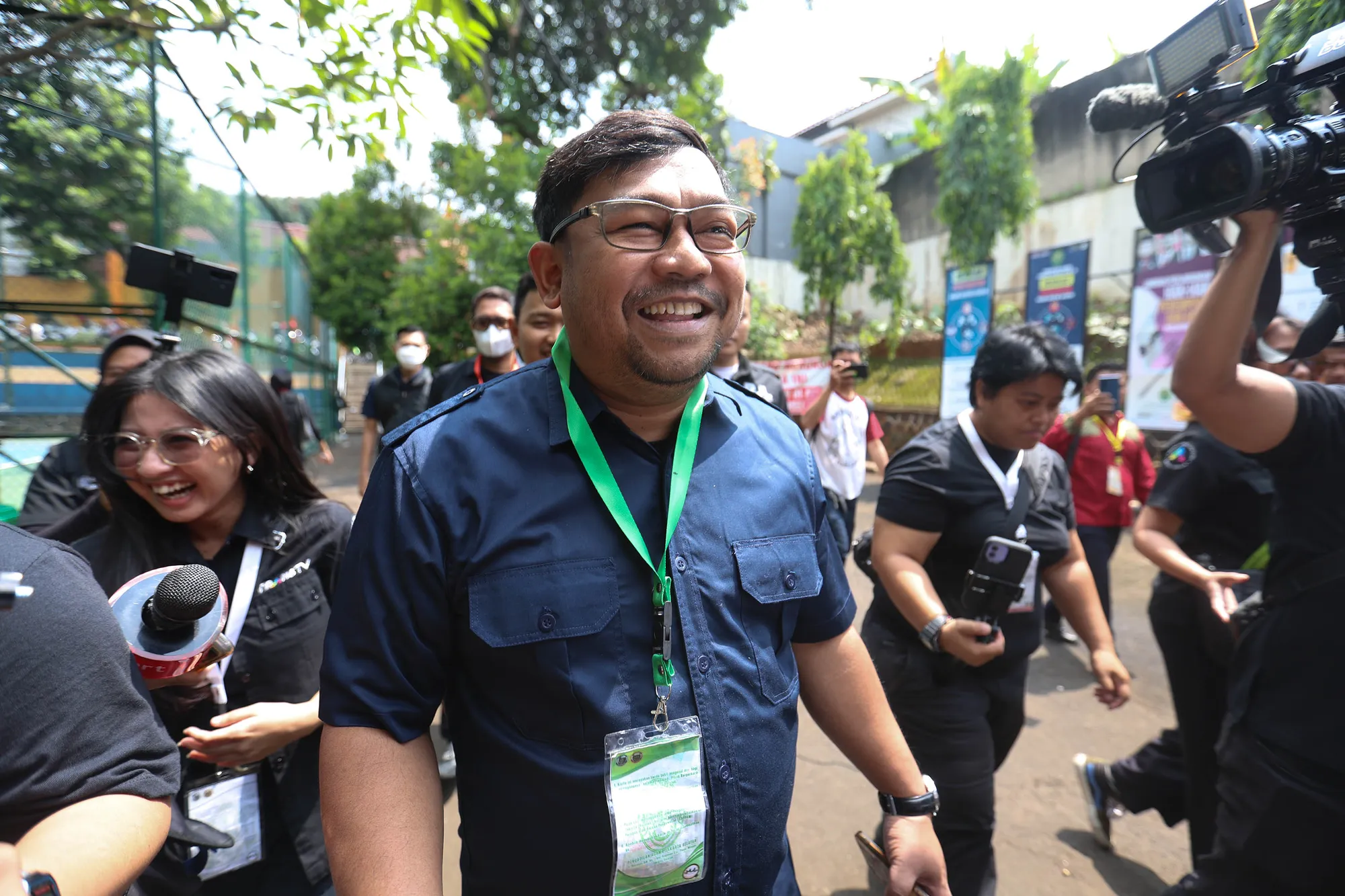 Bedu datang sidang/KapanLagi.com/Budy Santoso