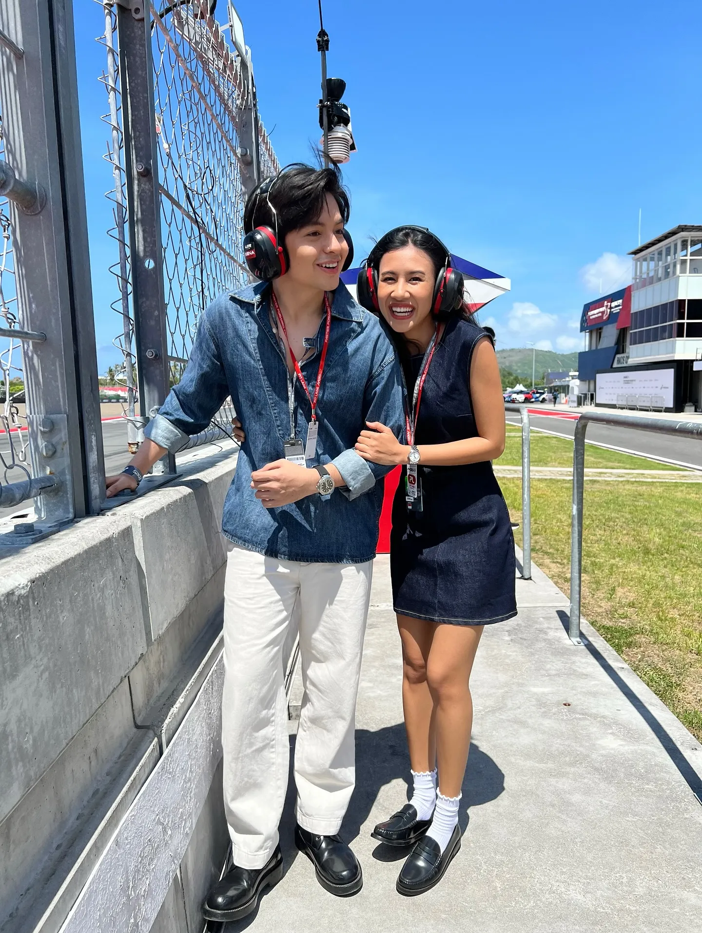 Angga dan Shenina di Mandalika/Instagram/angga