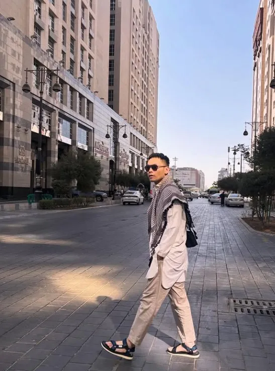 Ben Kasyafani Saat Umrah (cr:instagram.com/benkasyafani)