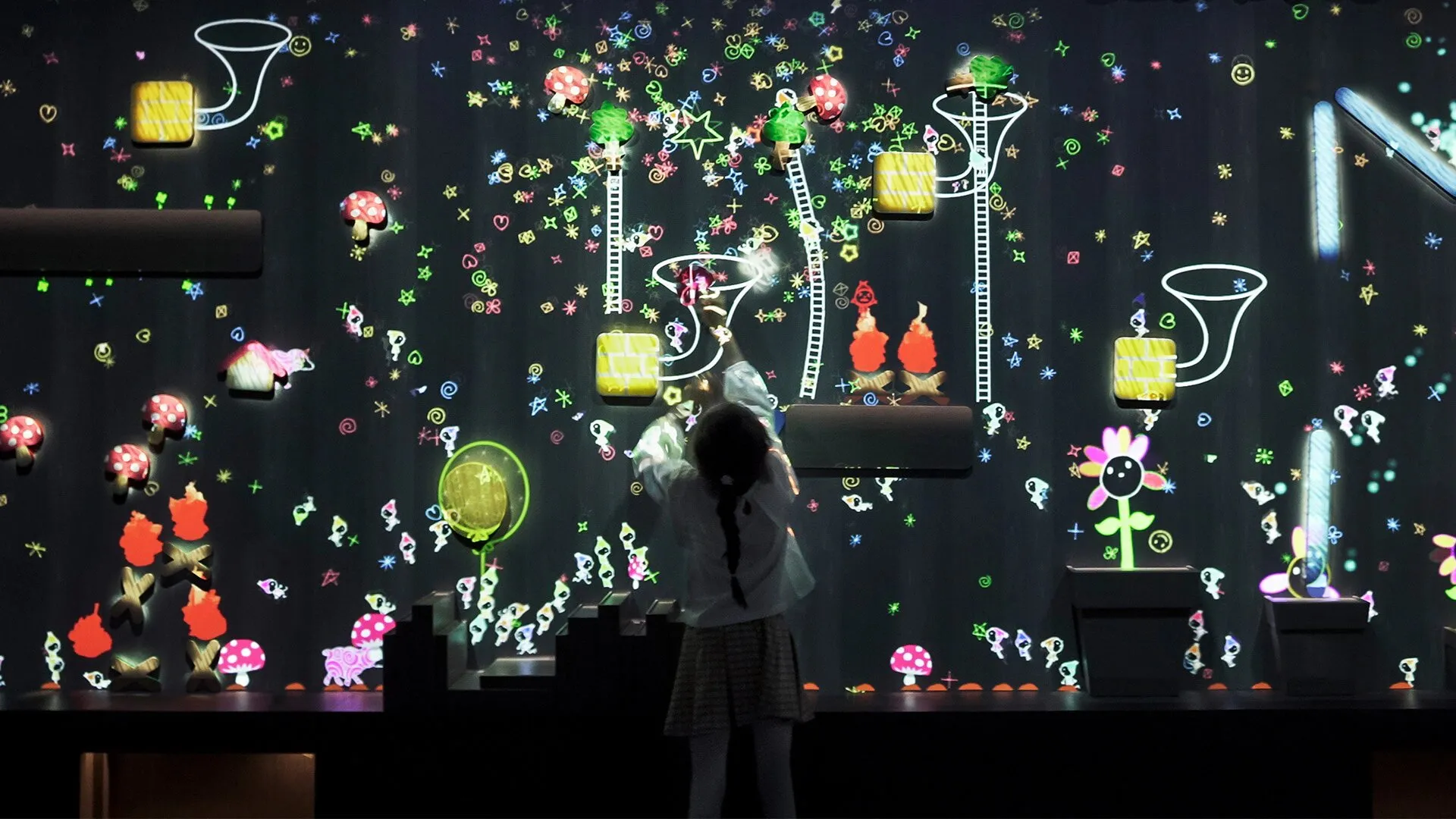 Petualangan dunia digital futuristik di Future World Singapura. (sumber: marinabaysands)