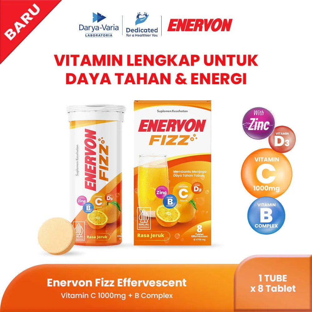 Vitamin seger yang bikin energi balik lagi dengan cepat. (Shopee/Darya-Varia Official Shop)