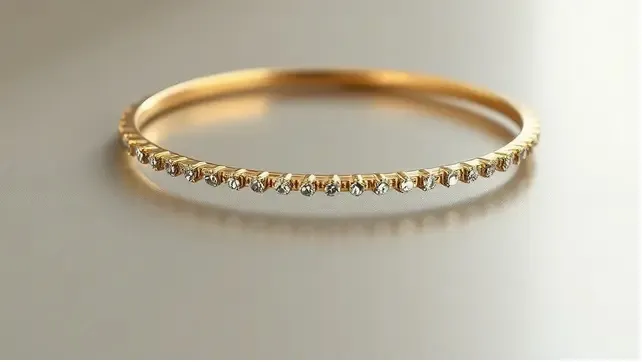 Model Gelang Emas Terbaru (image created by AI)