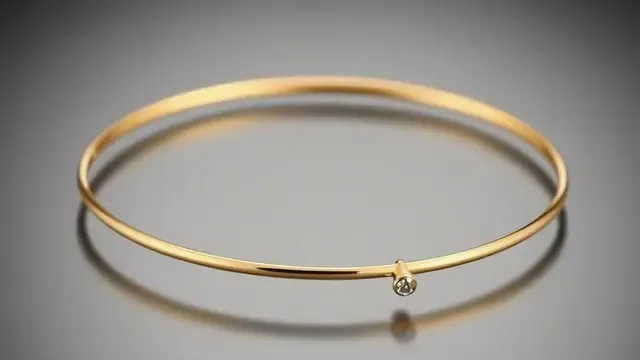 Model Gelang Emas Terbaru (image created by AI)