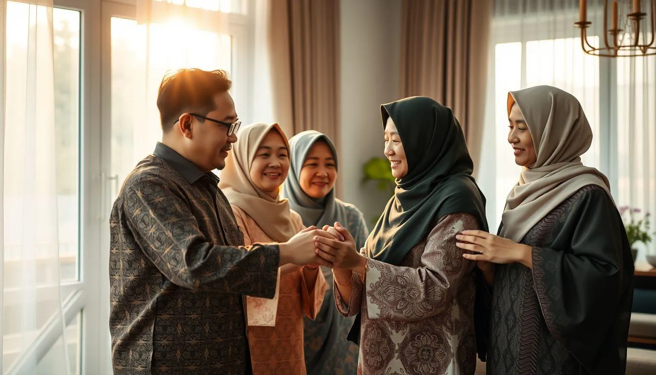 Ucapan Idul Fitri bertema pengampunan dari tokoh dunia (c) Ilustrasi AI