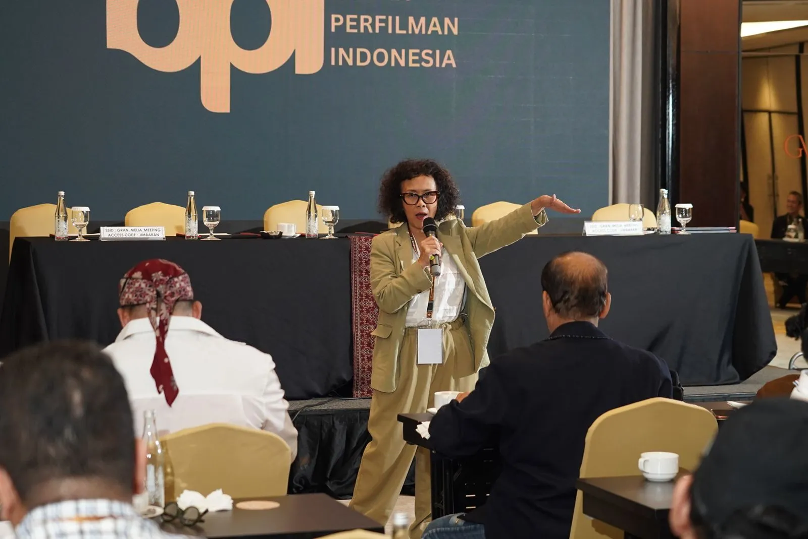 Celerina Judisari di  Pra-Kongres I (cr:istimewa)