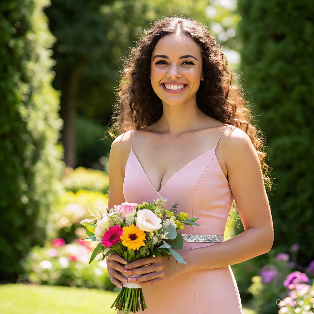 Tips Membuat Bridesmaid On Duty Caption yang Menarik (c) Ilustrasi AI