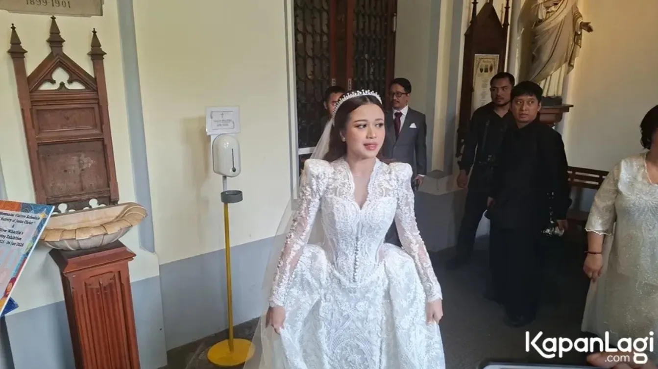 Brisia Jodie menikah (credit: KapanLagi.com/Sahal Fadhli)