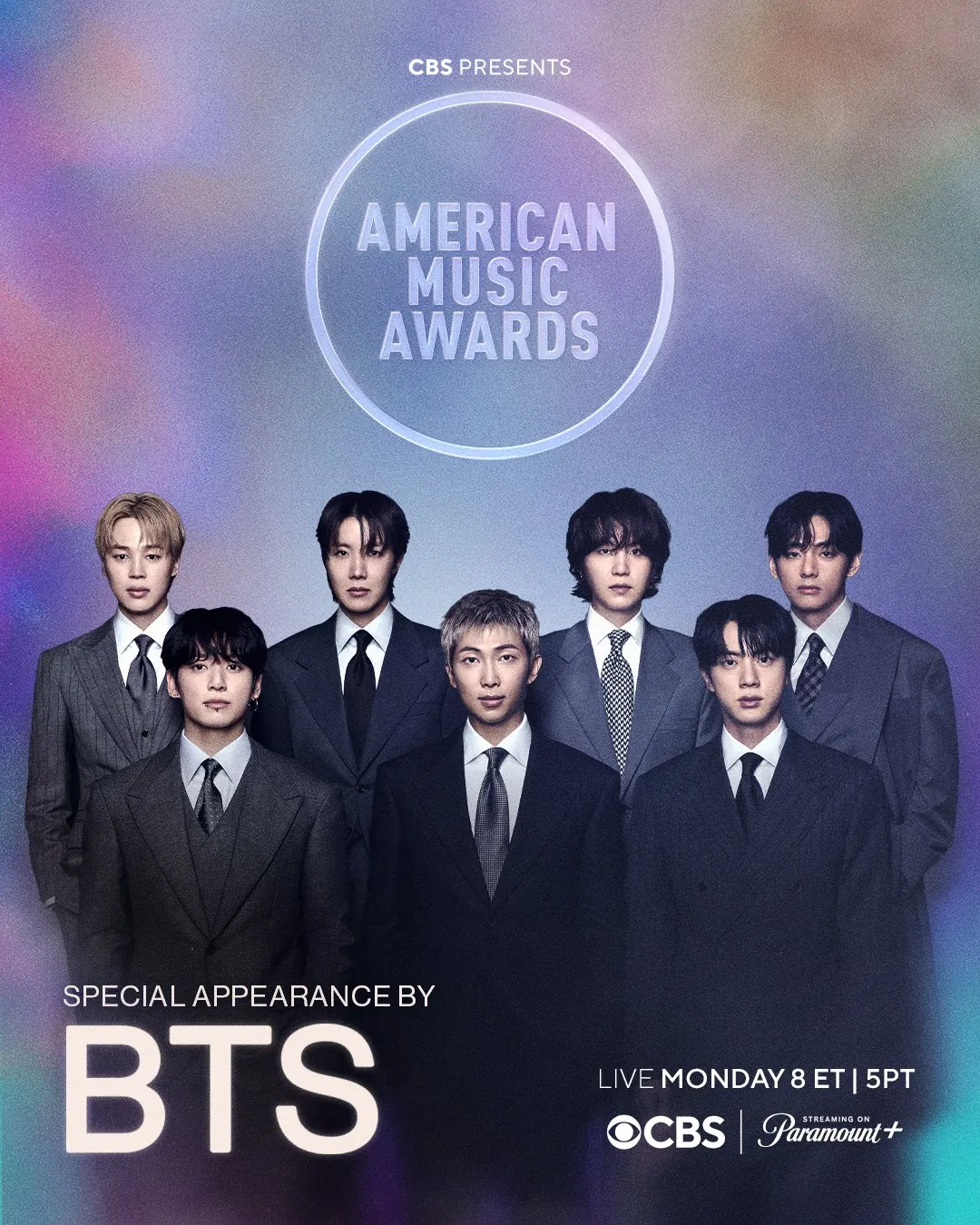BTS kembali ramaikan panggung AMAs 2026 (credit:x.com/AMAs)