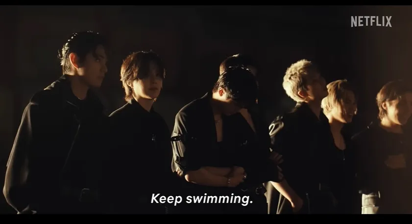 Cuplikan trailer BTS The Comeback Live ARIRANG  (credit: Netfix)