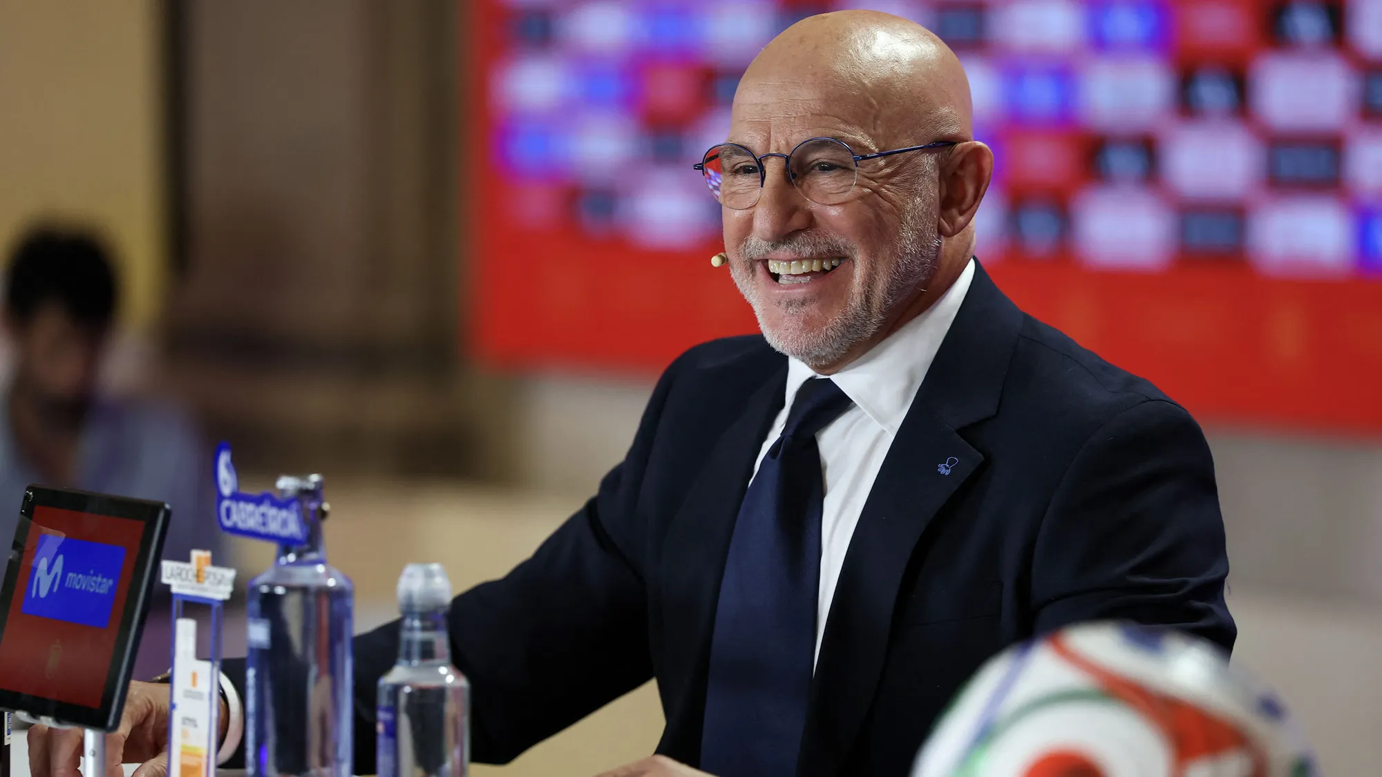 Luis de la Fuente. (AFP/Pierre-Philippe Marcou)