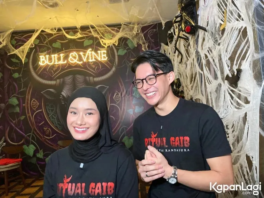Dinda Hauw dan Rey Mbayang © KapanLagi.com/Fikri Alfi Rosyadi