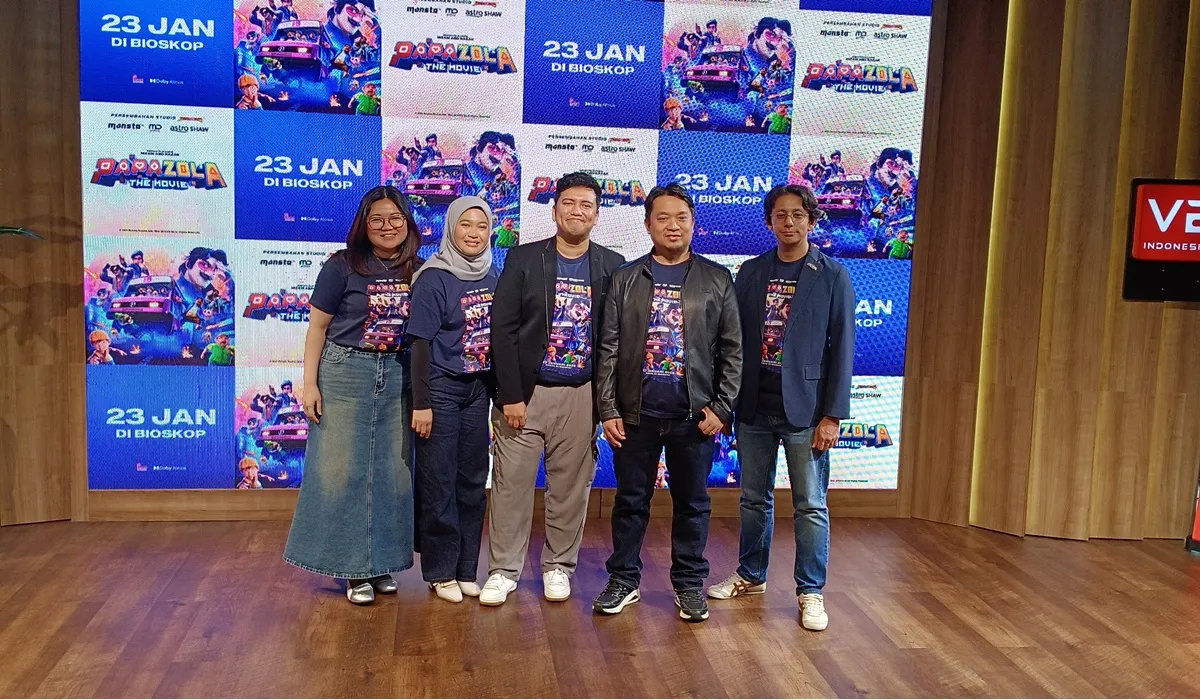 Prescon film Papa Zola The Movie  (credit: KapanLagi.com/Sahal Fadhli )