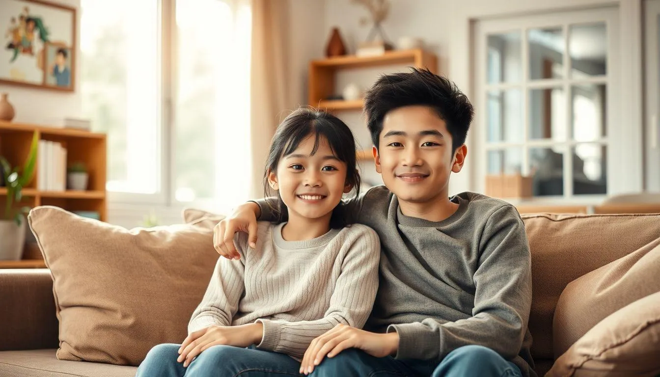 Kumpulan Caption Adik Kakak Singkat Terbaik (c) Ilustrasi AI