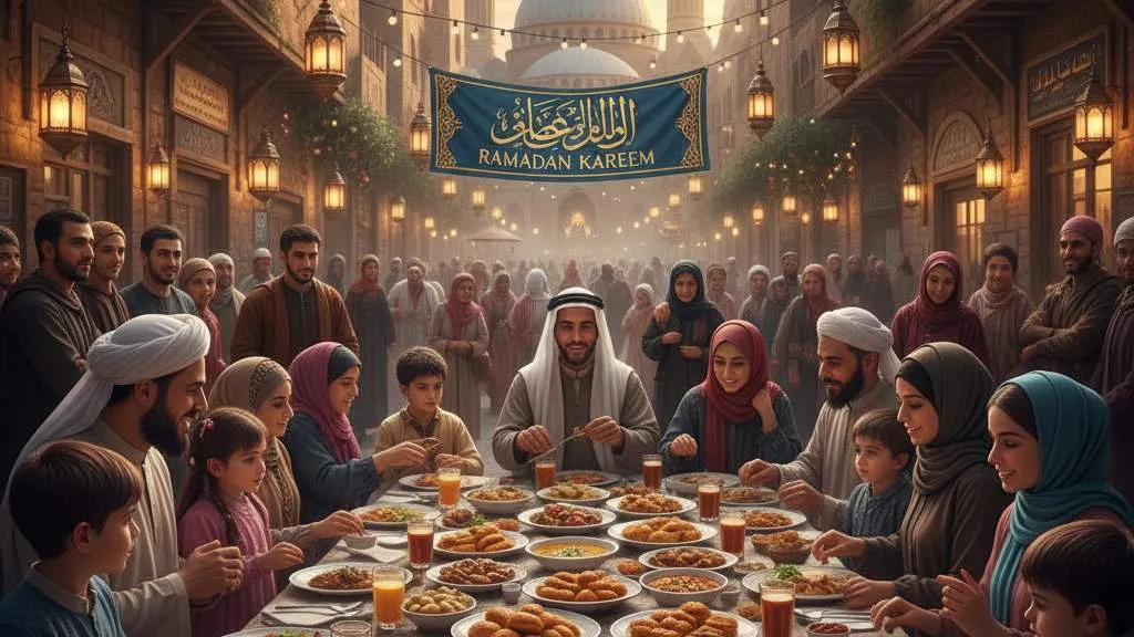 Contoh Caption Aesthetic Bulan Ramadhan untuk Berbagai Momen (c) Ilustrasi AI