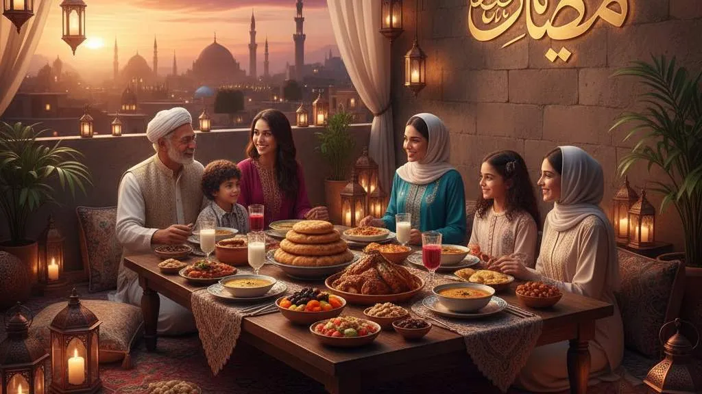 Manfaat Caption Aesthetic Bulan Ramadhan (c) Ilustrasi AI