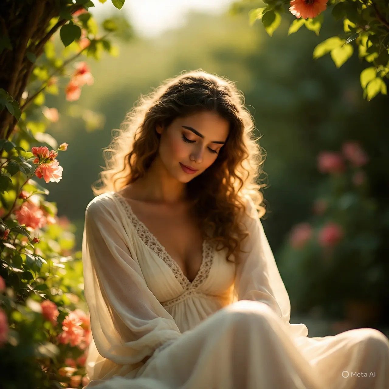 Caption Aesthetic Girl Bahasa Indonesia (c) Ilustrasi AI