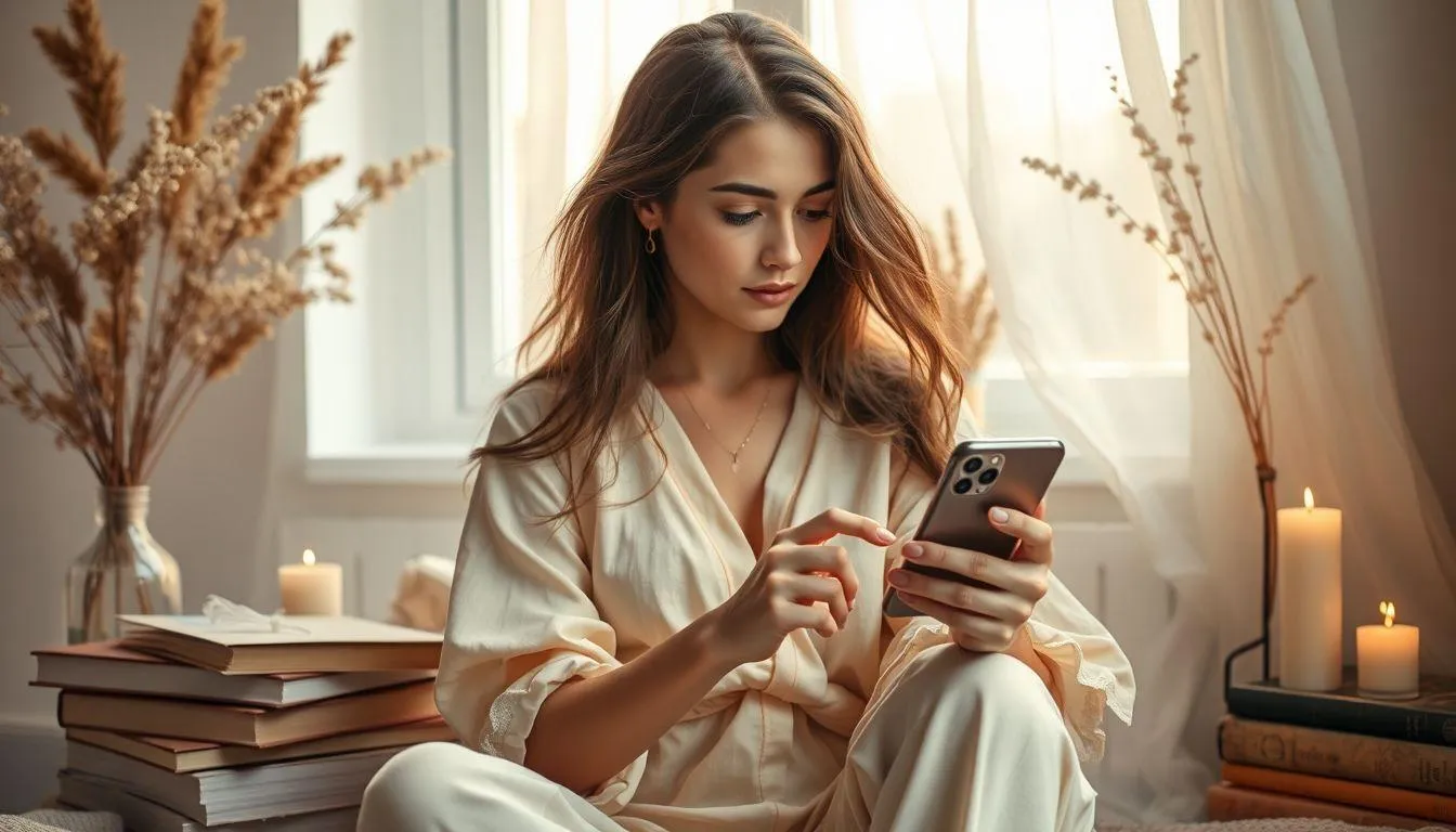 Pengertian dan Makna Caption Aesthetic Girl (c) Ilustrasi AI