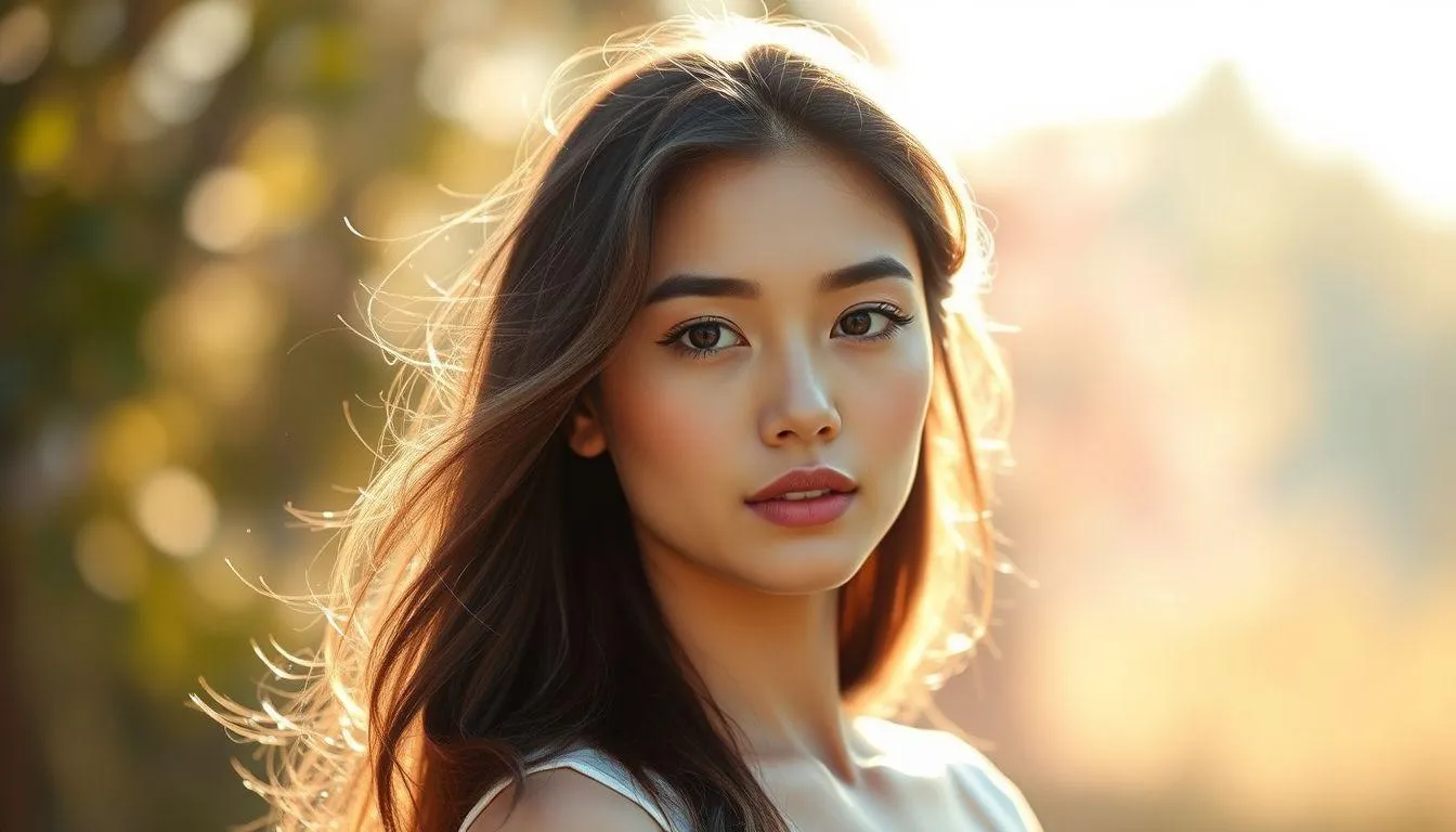 Pengertian dan Makna Caption Aesthetic Girl (c) Ilustrasi AI