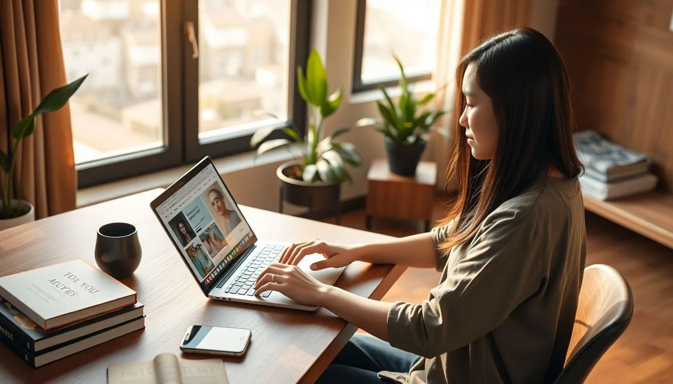 Tren dan Perkembangan Caption Aesthetic Quotes di Indonesia (c) Ilustrasi AI