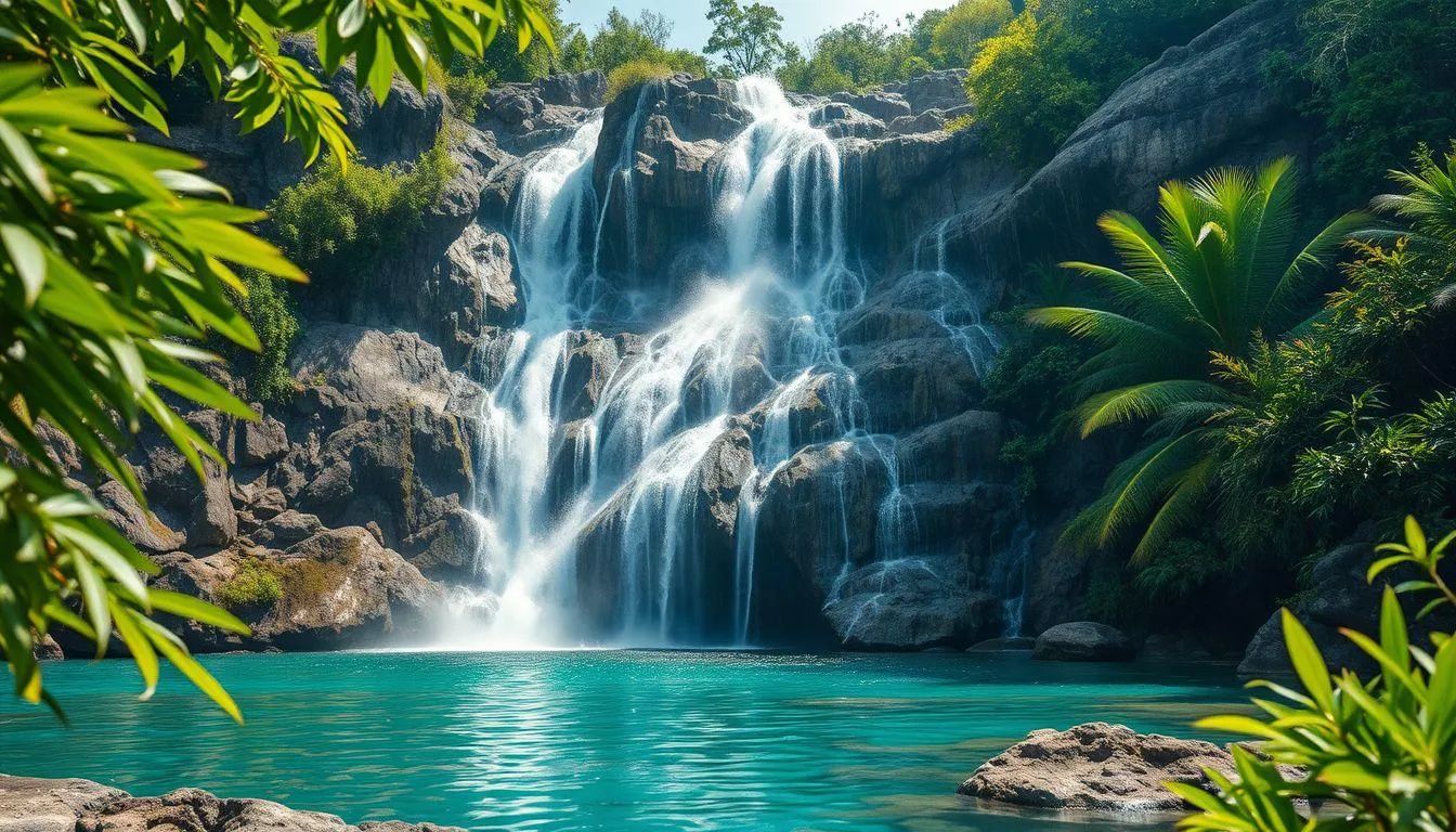 Pengertian dan Jenis Caption Air Terjun Lucu (c) Ilustrasi AI