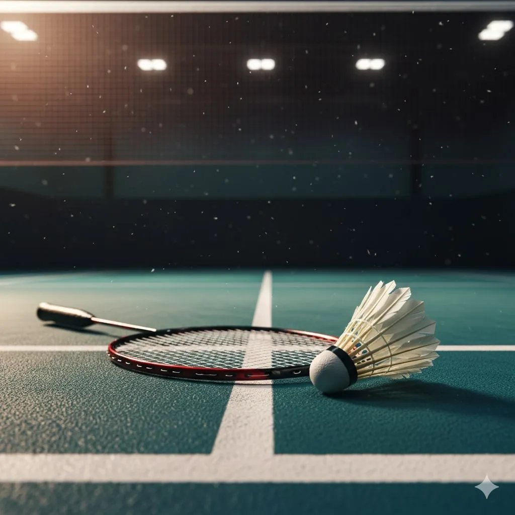 Pengertian dan Makna Caption Badminton (c) Ilustrasi AI