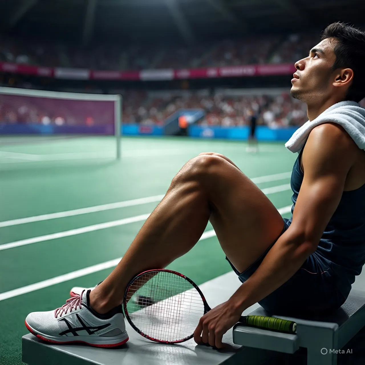 Tips Membuat Caption Badminton yang Menarik (c) Ilustrasi AI