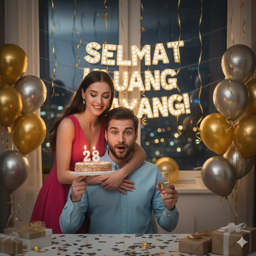 Caption Birthday Aesthetic Inspiratif dan Bermakna (c) Ilustrasi AI