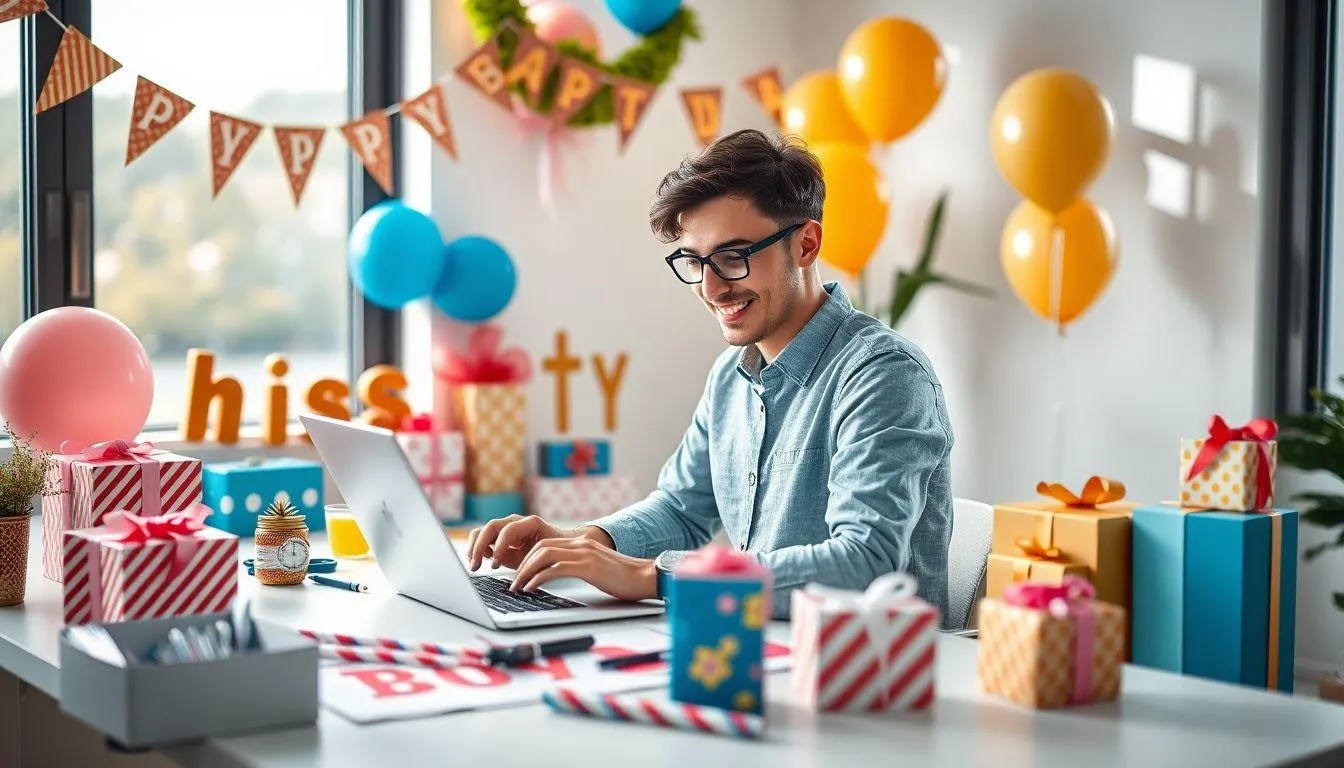 Tips Menulis Caption Birthday yang Menarik (c) Ilustrasi AI