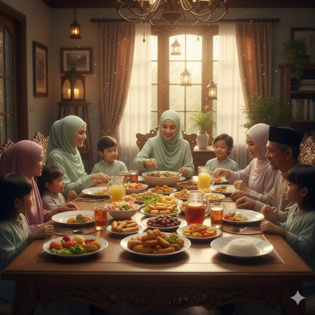 Tips Membuat Caption Buka Bersama yang Menarik (c) Ilustrasi AI