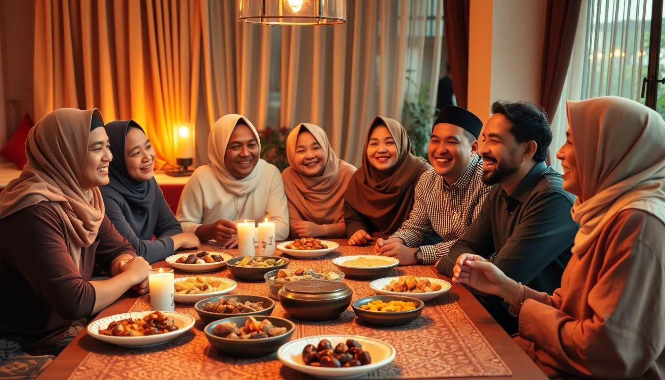 Caption Buka Bersama untuk Teman dan Sahabat (c) Ilustrasi AI