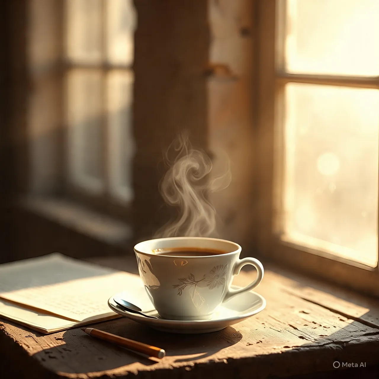 Tips Membuat Caption Coffee Singkat yang Menarik (c) Ilustrasi AI