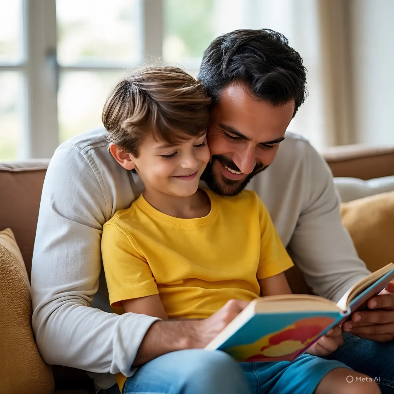 Jenis-jenis Caption Hari Ayah yang Populer (c) Ilustrasi AI