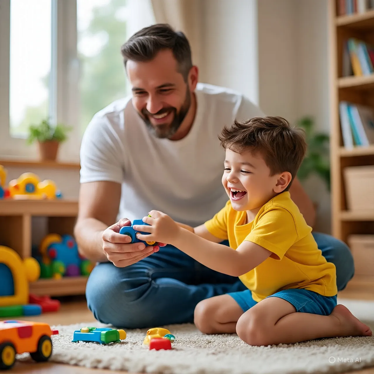 Contoh Caption Hari Ayah untuk Berbagai Situasi (c) Ilustrasi AI