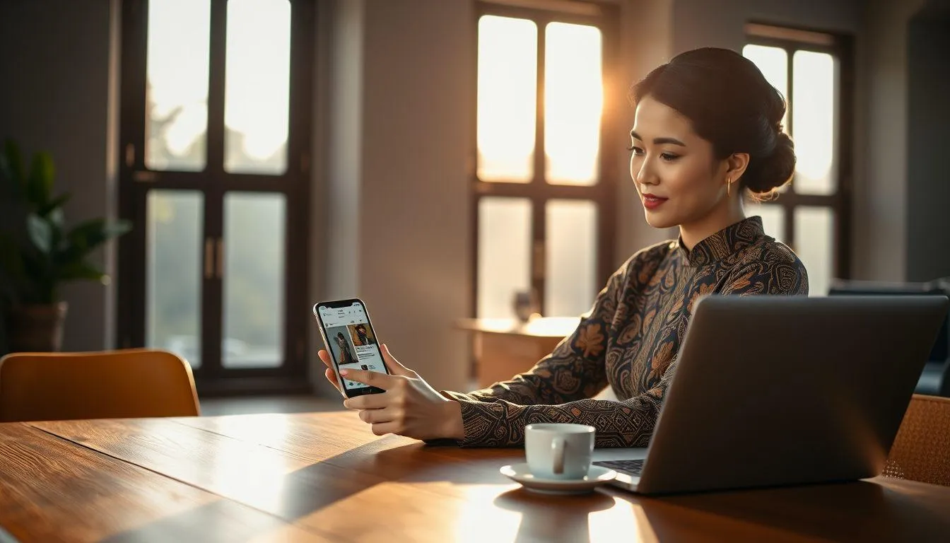 Pengertian dan Makna Caption Hari Batik (c) Ilustrasi AI