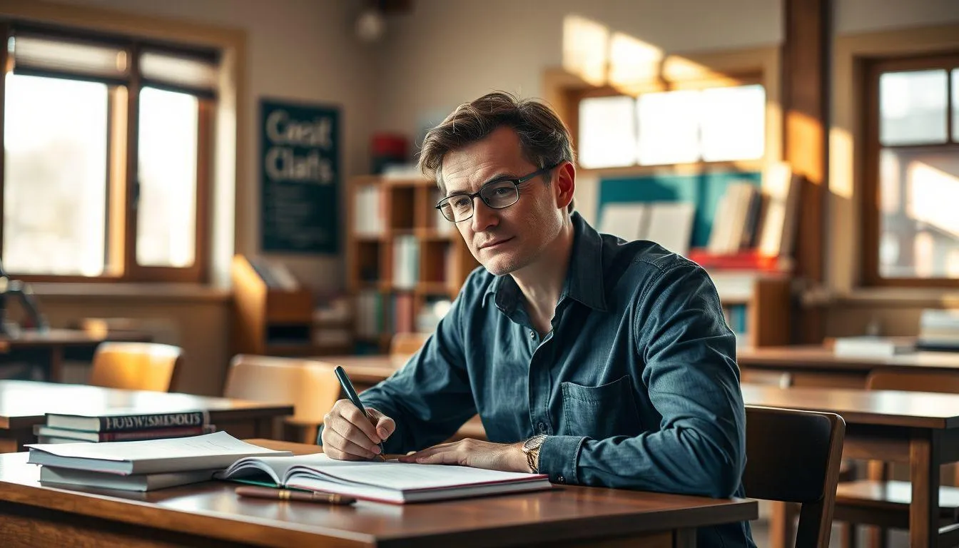 Tips Membuat Caption Hari Guru yang Menyentuh Hati (c) Ilustrasi AI