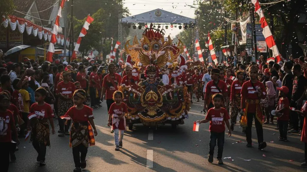 Contoh Caption Hari Kemerdekaan Aesthetic untuk Berbagai Momen (c) Ilustrasi AI