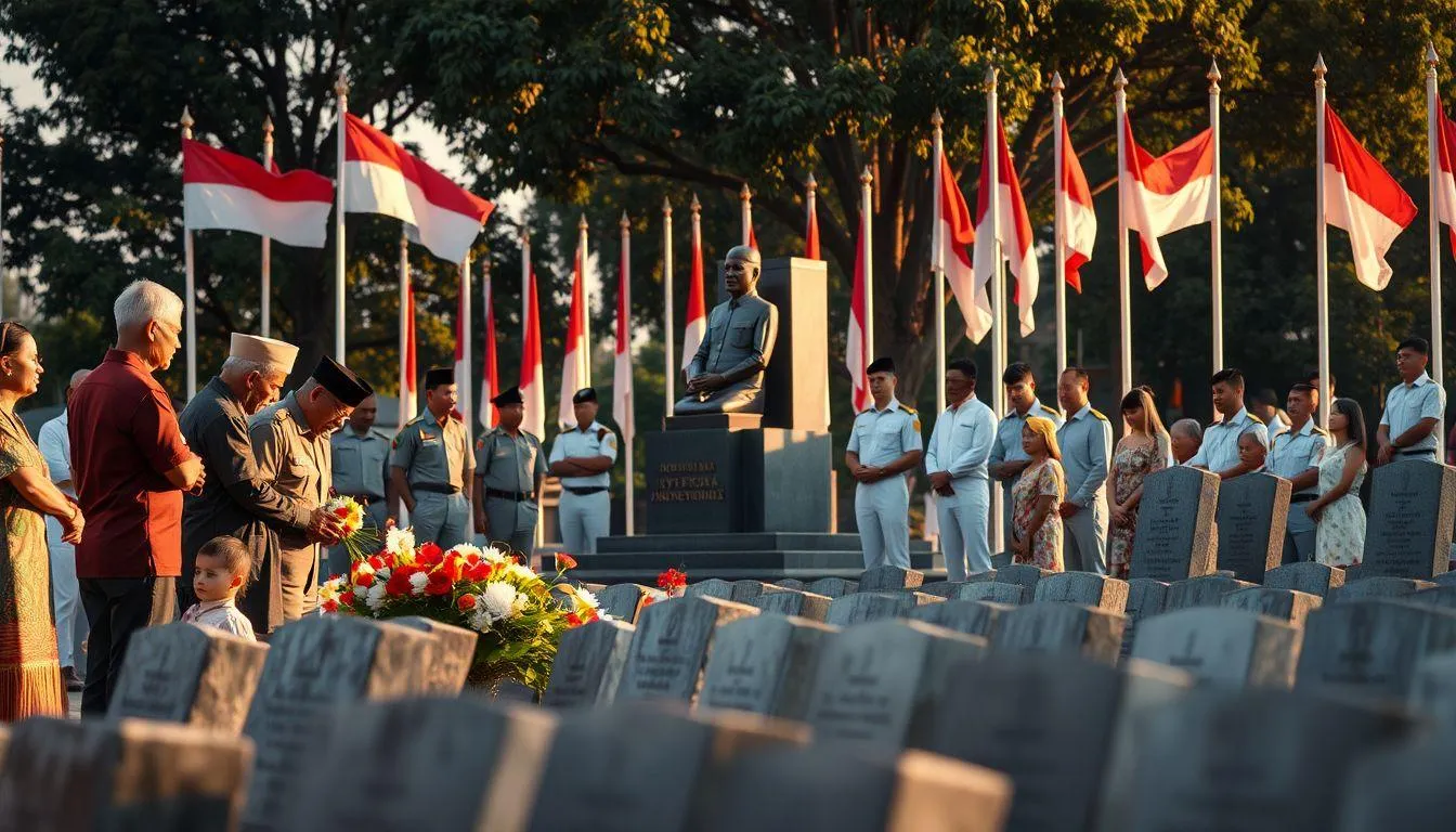 Jenis-jenis Caption Hari Pahlawan yang Populer (c) Ilustrasi AI