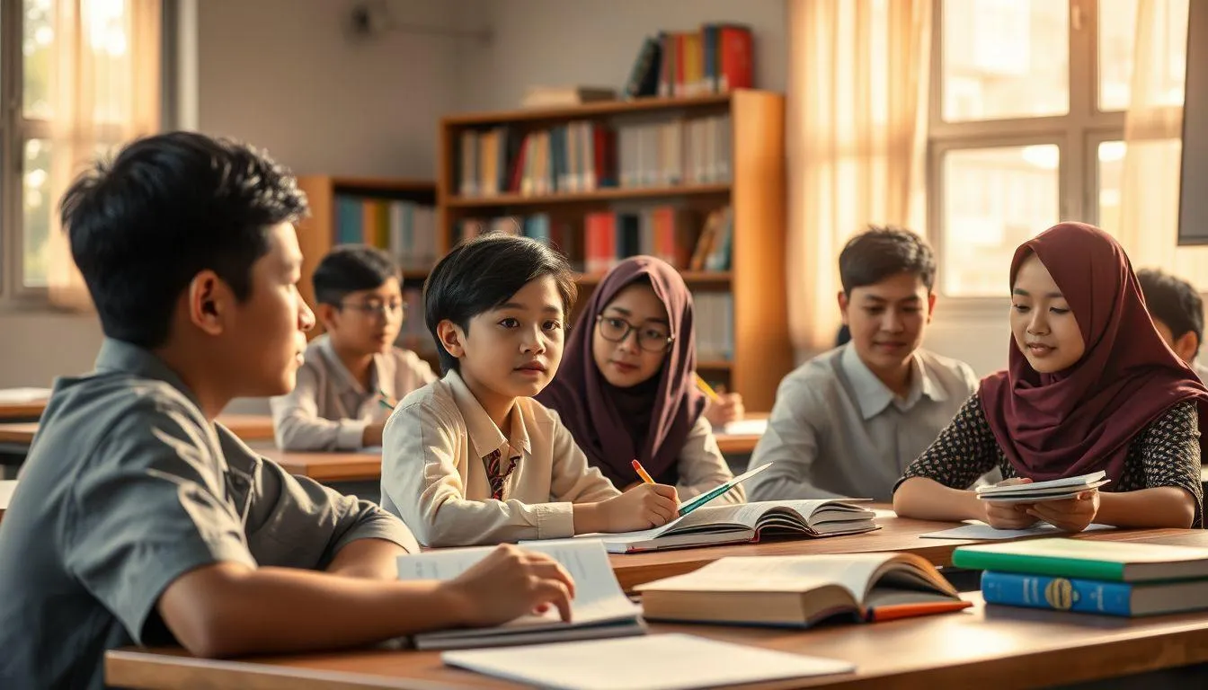 Pengertian dan Makna Caption Hari Pendidikan Nasional (c) Ilustrasi AI