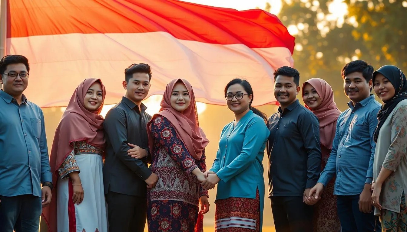 Jenis-jenis Caption Hari Sumpah Pemuda yang Populer (c) Ilustrasi AI