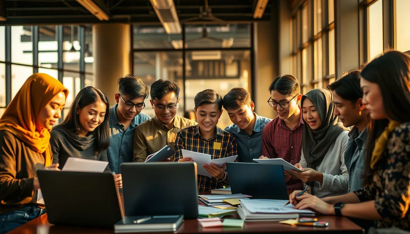 Tips Membuat Caption Hari Sumpah Pemuda yang Menarik (c) Ilustrasi AI