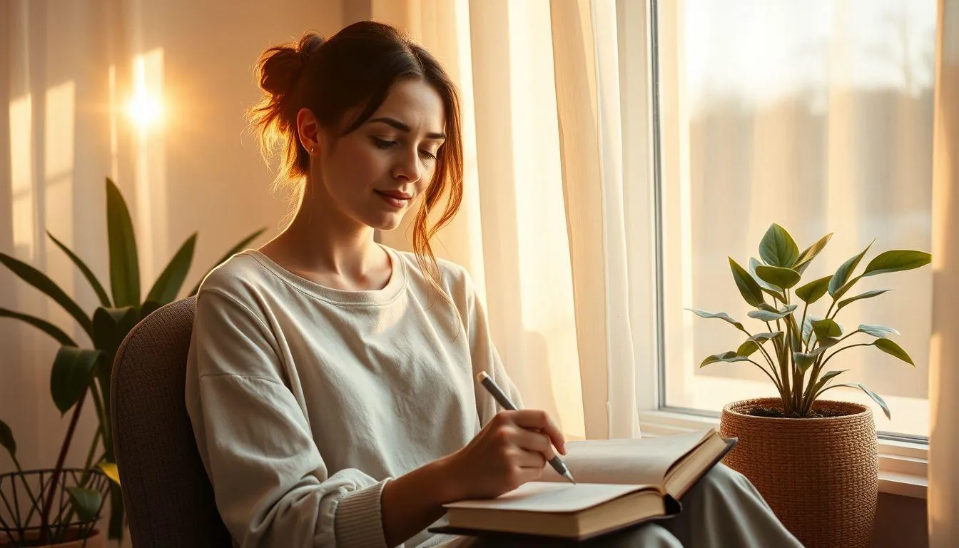 Tips Menulis Caption Healing Aesthetic yang Autentik (c) Ilustrasi AI