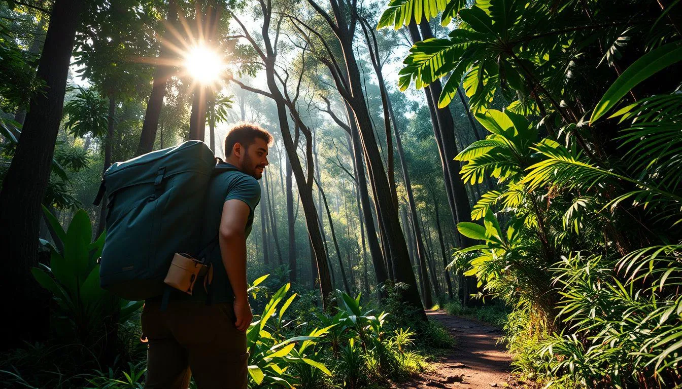 Caption Hutan Singkat untuk Petualangan (c) Ilustrasi AI