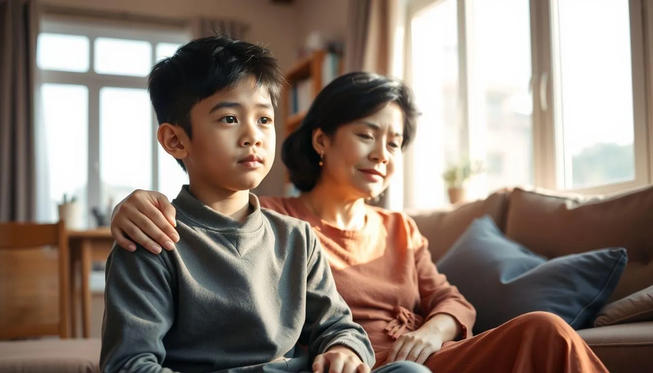 Caption Ibu untuk Anak Laki-laki yang Memotivasi (c) Ilustrasi AI