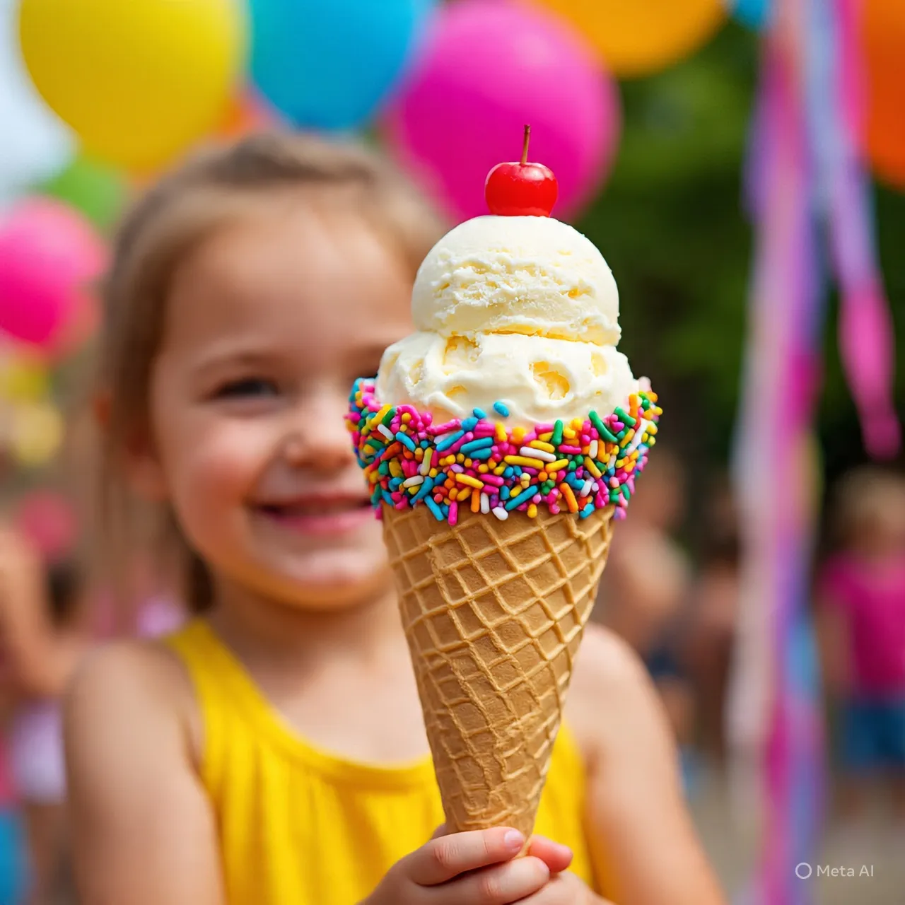Jenis-Jenis Caption Ice Cream Aesthetic Populer (c) Ilustrasi AI