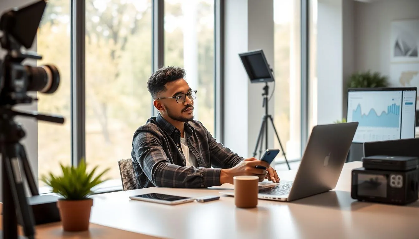 Tren dan Inovasi dalam Caption Ideas (c) Ilustrasi AI