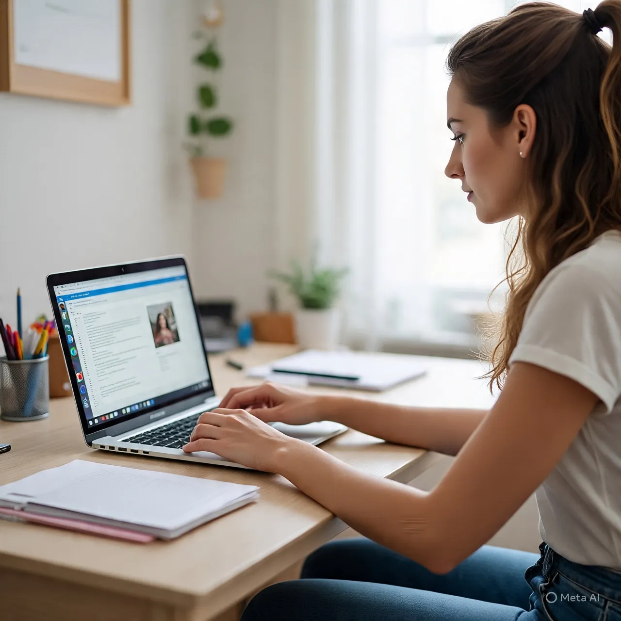 Pengertian Caption IG Aesthetic dan Pentingnya dalam Media Sosial (c) Ilustrasi AI