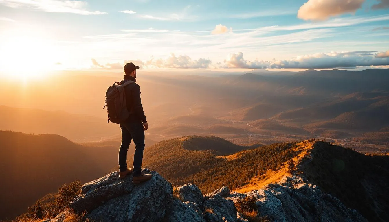 Caption IG Aesthetic untuk Foto Traveling dan Adventure (c) Ilustrasi AI