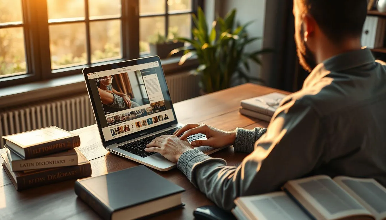 Cara Menggunakan Caption IG Bahasa Latin dengan Efektif (c) Ilustrasi AI